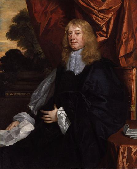 Sir Peter Lely Portrait of Abraham Cowley